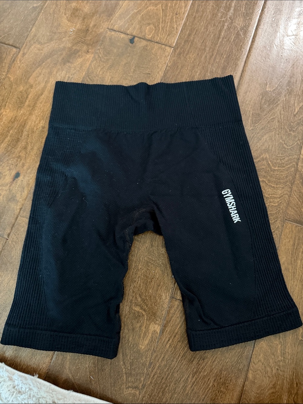 Gymshark Black Seamless High-Waist Biker Shorts
